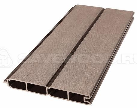 Заборный профиль из ДПК Savewood SW Agger матовый терракот купить в Подольске