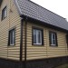 Сайдинг "blockhouse" под бревно, Престиж ВН-01, золотистый купить в Подольске