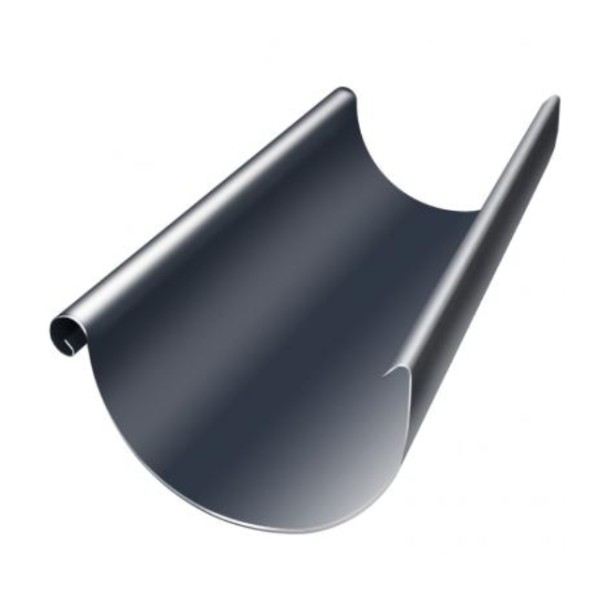 Водосток Grand Line 125x90 – Желоб 3м RAL 7024 купить в Подольске