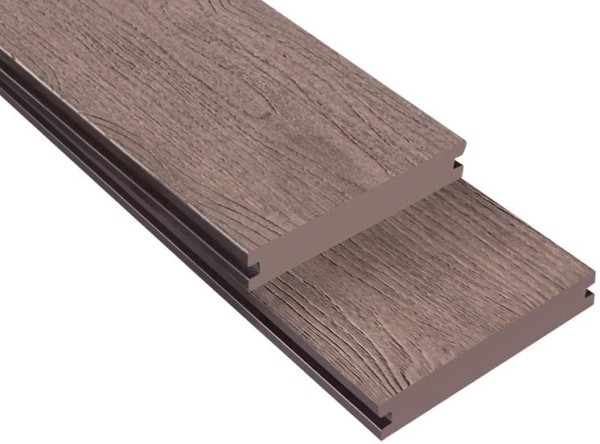 Террасная доска ДПК Outdoor 3D полнотелая NEVADA/CALIFORNIA BROWN коричневая микс купить в Подольске