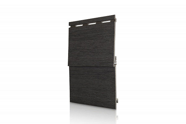 Вспененный сайдинг VOX KERRAFRONT WOOD DESIGN графит купить в Подольске