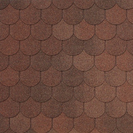 Гибкая черепица Tegola ASSISI terracotta 420 купить в Подольске