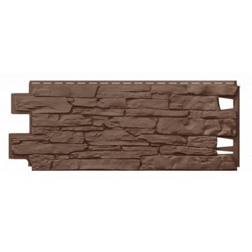 Фасадная панель VOX VILO Solid Stone Коричневый купить в Подольске