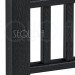 Комплект крышка/юбка для столба SEQUOIA BLACK купить в Подольске