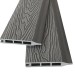 Заборная панель шип-паз EasyDecking Wood-Х 146х20 Серый купить в Подольске