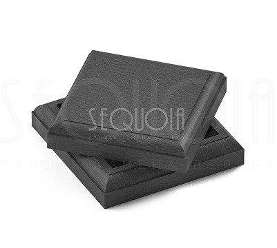 Комплект крышка/юбка для столба SEQUOIA GRAY купить в Подольске