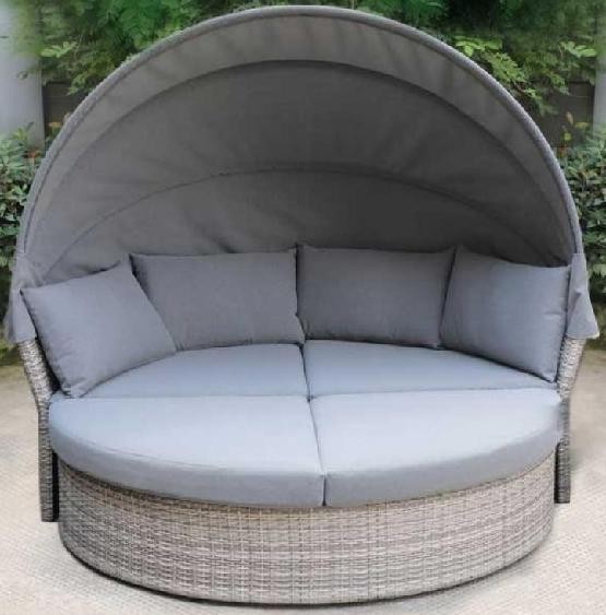 Диван-Трансформер AFINA плетеный из иск. ротанга AFM-325G Grey купить в Подольске