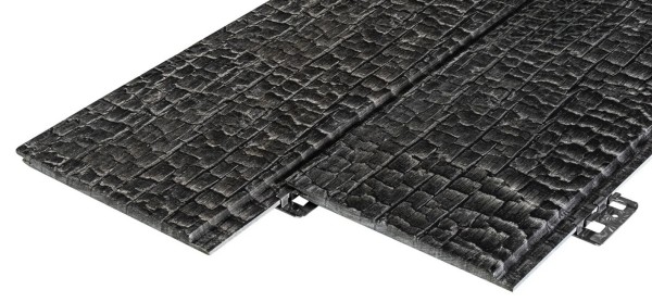 Фиброцементные панели FCSPRO Decor Wood Click Угольное купить в Подольске
