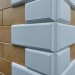 Угол Наружный к Фасадным Термопанелям Доломит Дагестанский Камень 400 мм Белый купить в Подольске