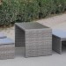 Диван-Трансформер AFINA плетеный из иск. ротанга S330G-W78 Grey купить в Подольске