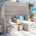 Комплект мебели AFINA плетеной из иск. ротанга AFM-330 Beige купить в Подольске