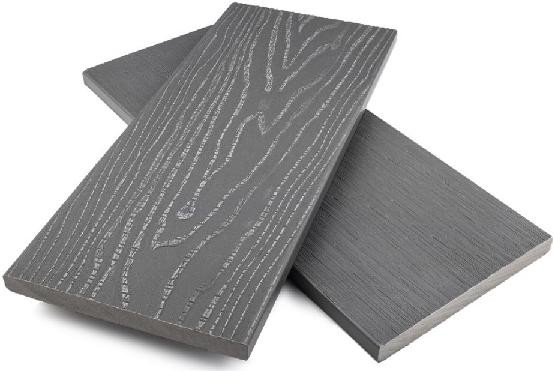 Заборная доска ДПК полнотелая NanoWood Серый купить в Подольске