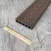Террасная доска из ДПК  Latitudo Euro 3D 139х27 Шоколад купить в Подольске