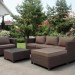 Комплект мебели AFINA плетеной из иск. ротанга YR821A Brown/Beige купить в Подольске