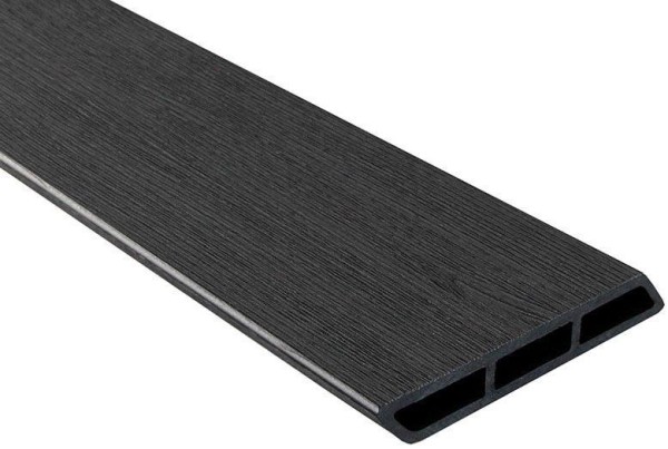 Доска Ромбус 3D ДПК Outdoor STORM BLACK черная купить в Подольске