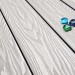 Террасная доска из ДПК Terrapol Смарт 3D Полнотелая с пазом Дуб беленый купить в Подольске