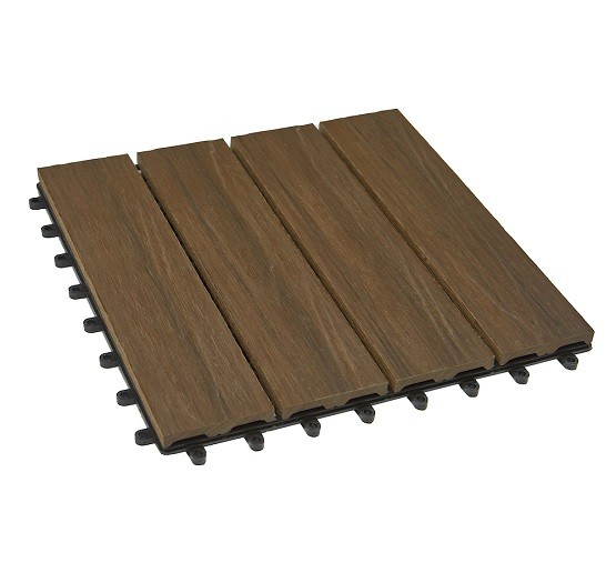 Садовый паркет дпк CM Garden Modern, 300х300 мм, PATINA BROWN (Патина коричневый) купить в Подольске