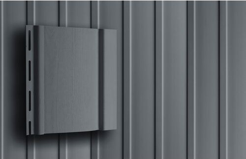 Сайдинг Вертикальный Grand Line Acryl Графит купить в Подольске
