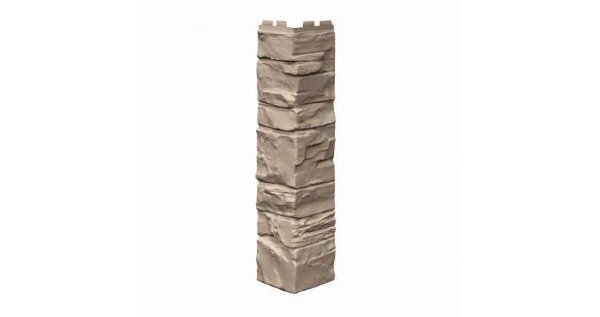 Угол наружный VOX Solid Stone Lazio камень светлая глина купить в Подольске