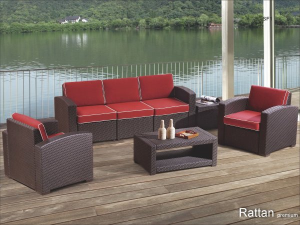 Уличные диваны и кресла коллекции Rattan Premium 5  купить в Подольске