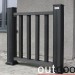 Ограждение из ДПК Outdoor Классик 3D STORM чёрный купить в Подольске