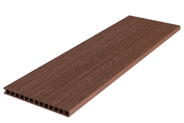 Ступень ДПК Deckron Woodlike 317x28x4000 мм, коричневый купить в Подольске