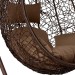 Кресло Подвесное из искусственного ротанга AFM-168A-L Brown купить в Подольске