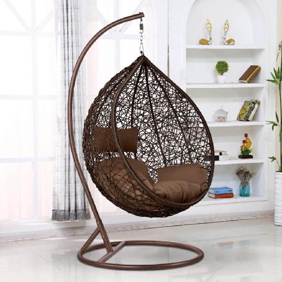 Кресло Подвесное из искусственного ротанга AFM-168A-XL Brown купить в Подольске