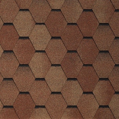 Гибкая черепица Tegola VENETO terracotta 206 купить в Подольске