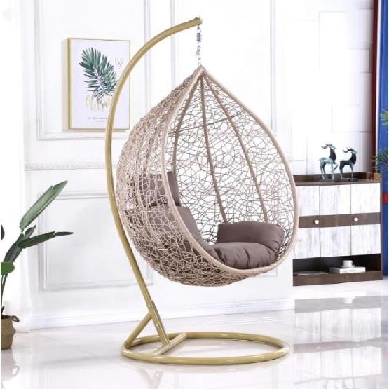 Кресло Подвесное из искусственного ротанга AFM-169A-XLB Beige купить в Подольске
