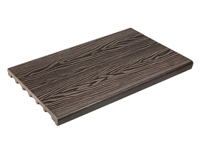 Ступень полнотелая из ДПК Deckart Step 3D Венге