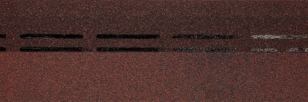 Коньково-карнизная черепица Docke Standard, красный купить в Подольске