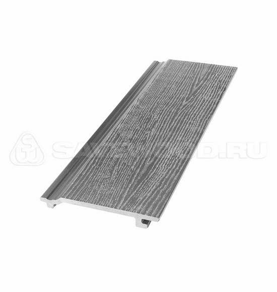 Сайдинг из дпк savewood sw-sorbus радиальный распил пепельный купить в Подольске