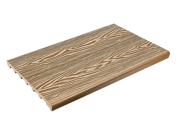 Ступень полнотелая из ДПК Deckart Step 3D Орех купить в Подольске