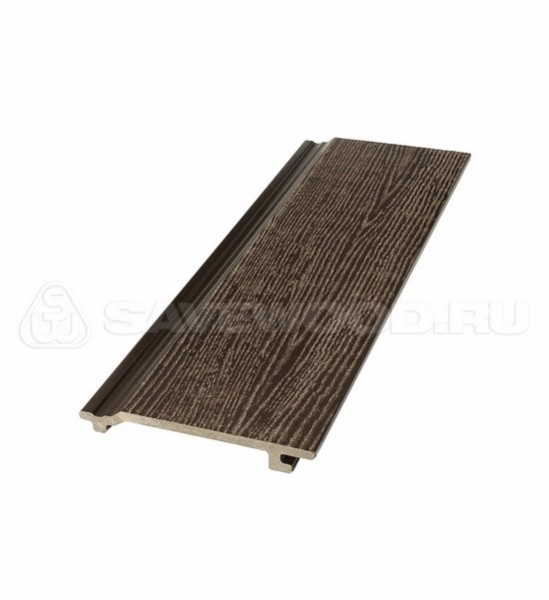 Сайдинг из дпк savewood sw-sorbus радиальный распил темно-коричневый купить в Подольске