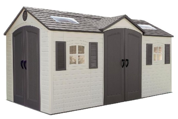 Сарай пластиковый LifeTime 15x8 DD купить в Подольске