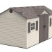 Сарай пластиковый LifeTime 15x8 DD купить в Подольске