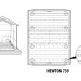 Сарай пластиковый Newton 759 купить в Подольске