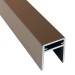 П-профиль Алюминиевый EasyDecking 35x25 Венге купить в Подольске