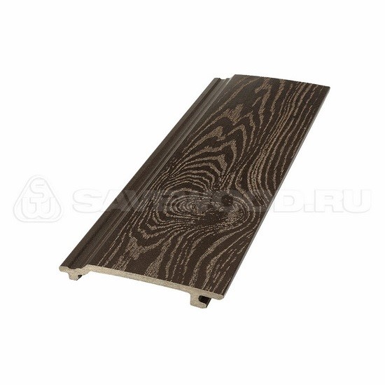 Сайдинг из дпк savewood sw-sorbus тангенциальный распил темно-коричневый купить в Подольске