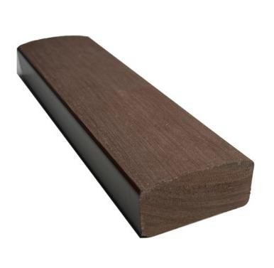 Лавочный брус Ecodecking Некст полнотелый брашированный 70х35 шоколад купить в Подольске