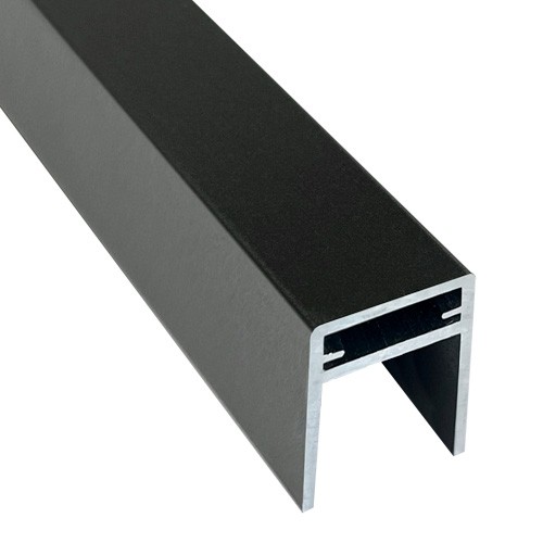 П-профиль Алюминиевый EasyDecking 35x25 Черное дерево купить в Подольске