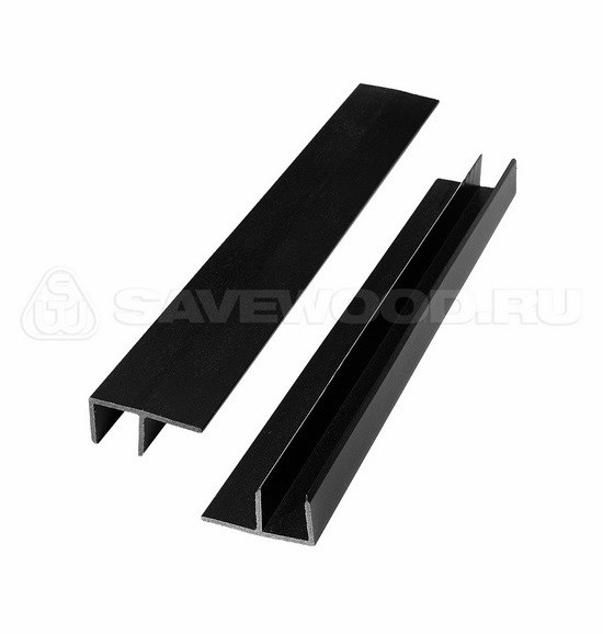F-профиль ДПК Savewood – Чёрный купить в Подольске