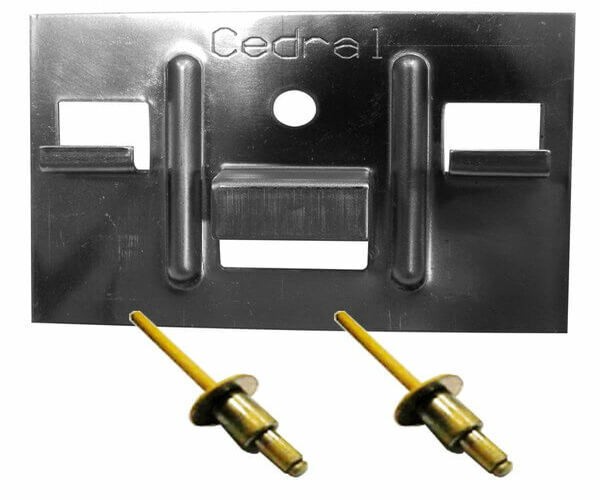 КЛЯММЕР + ЗАКЛЁПКА ДЛЯ CEDRAL CLICK 250 ШТ купить в Подольске