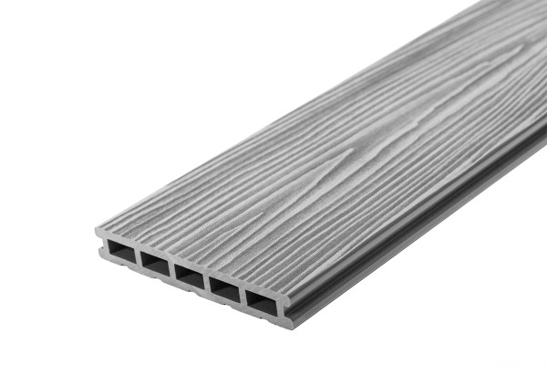 Террасная доска из ДПК RusDecking Unodeck Mogano - Серый купить в Подольске