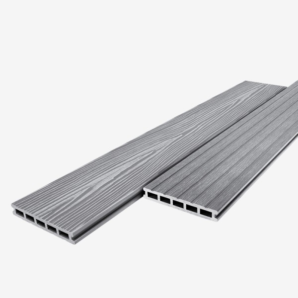 Террасная доска из ДПК RusDecking Unodeck Mogano - Серый купить в Подольске