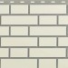 Фасадная панель Альта-Профиль, Кирпич Клинкерный, Белый купить в Подольске