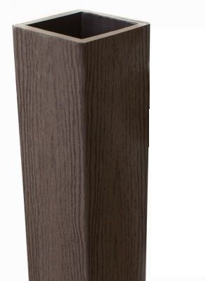 Столб опорный Woodvex Co-Extrusion Венге купить в Подольске
