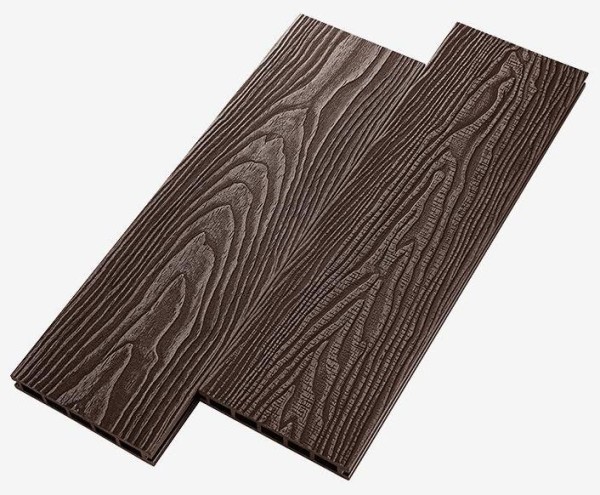 Террасная доска из ДПК RusDecking Unodeck Vintage - Венге купить в Подольске