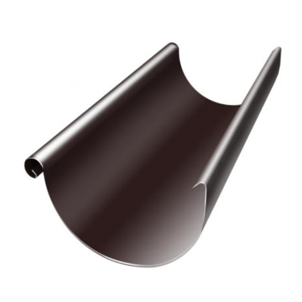 Водосток Grand Line 125x90 – Желоб 3м RAL 8017 купить в Подольске
